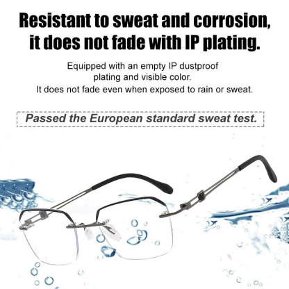 Men's highend antiblue light ultrahigh definition crystal glasses