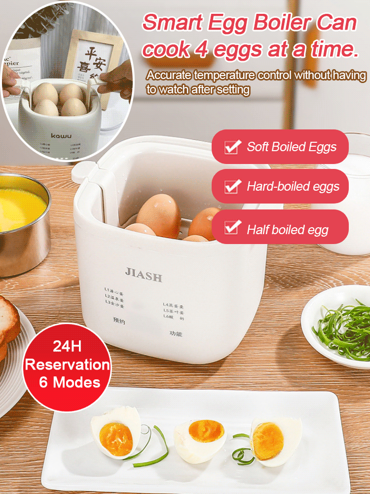 Intelligent temperature control multifunctional egg steamer