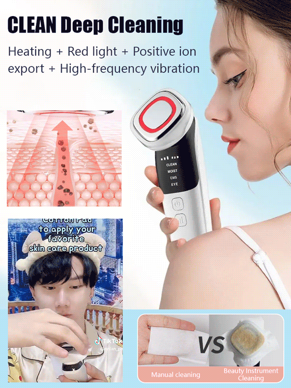 Firming and lifting facial massager