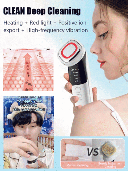 Firming and lifting facial massager