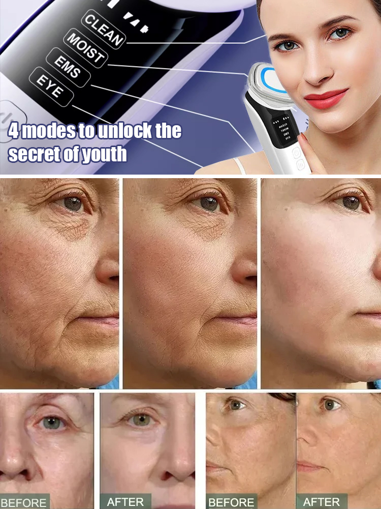 Firming and lifting facial massager