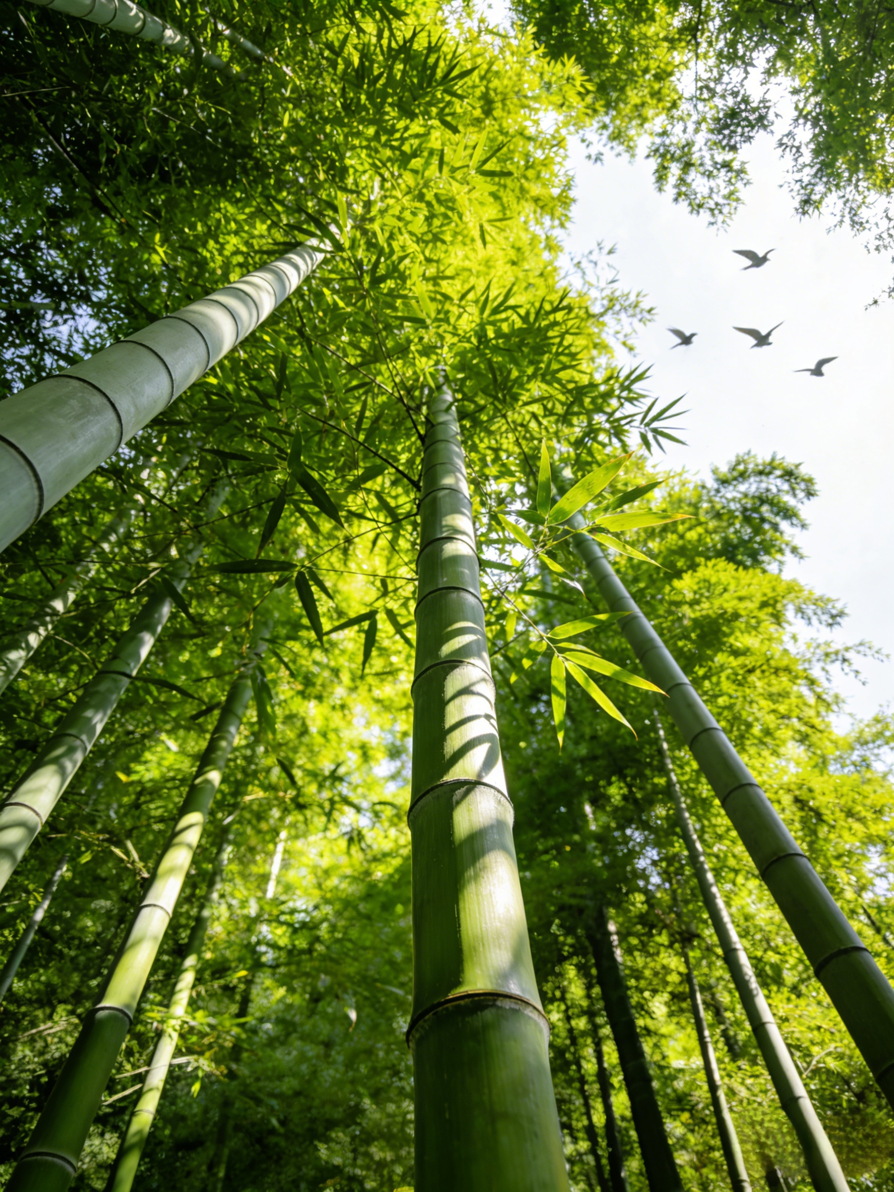 Cold-Resistant and Drought-Tolerant Green Bamboo Seeds for Air Purification