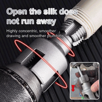 Integrated precision threading drill tool