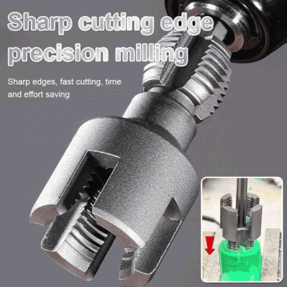 Integrated precision threading drill tool