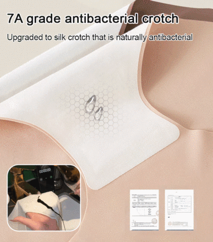 Mulberry Silk Seamless Antibacterial Panties for Woman