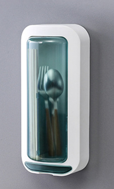 Creative Draining and Oil-Proof Rotating Chopstick Storage Box Rack