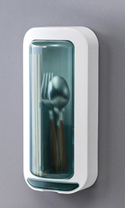 Creative Draining and Oil-Proof Rotating Chopstick Storage Box Rack