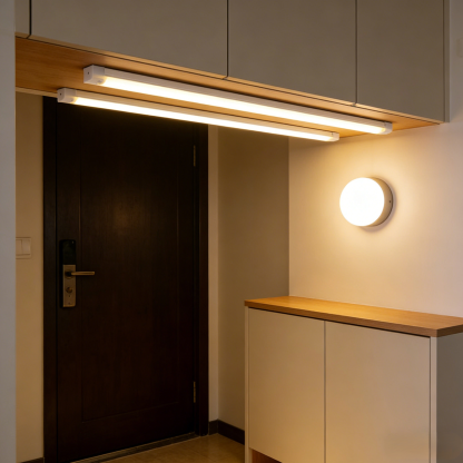 Ultra-thin sensor strip light