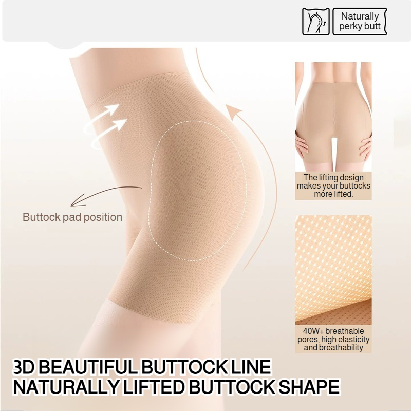 Natural crotch enhancement Shapewear Panties tummytucking pants Good elasticity Traceless Good fit P