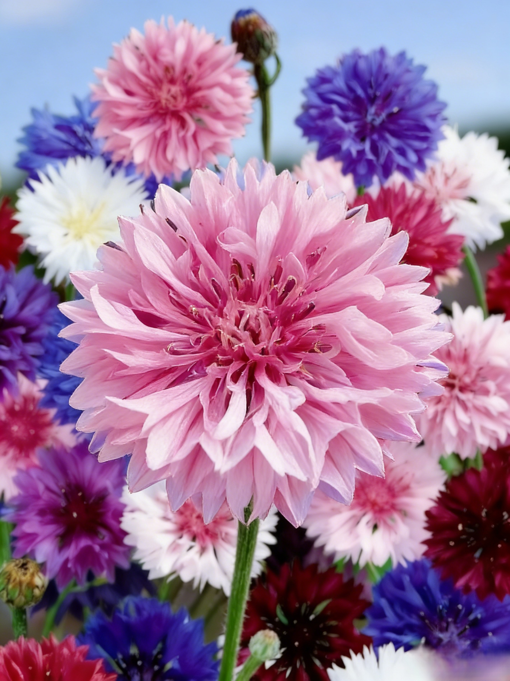 Easy-to-grow, cold-resistant cornflower seeds