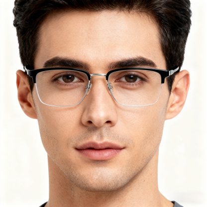 Automatic zoom blue light blocking reading glasses