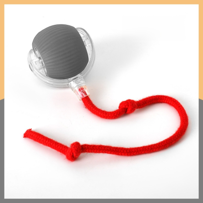 Intelligent Automatic Jumping Pet Toy Ball with Rope Teaser Toy Ball