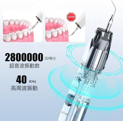 可視カメラ 口腔洗浄器 USB充電式 LEDライト 4モード調節可能 家庭用 自宅 男性用 女性用 携帯便利 軽量 小型 祝日 誕生日 プレゼント ギフト