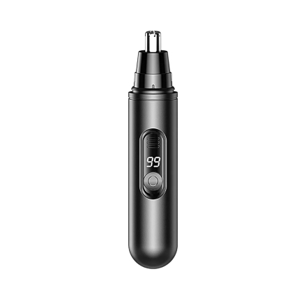 鼻毛カッター メンズ 鼻毛切り 眉毛 耳毛 切り LCD画面 Type-c充電式 軽量 コンパクト 持ち運び便利 水洗い可 エチケットカッター 耳毛カッター 眉毛カッター 電動シェーバー 男女兼用 掃除用ブラシ付き 日本語説明書付き