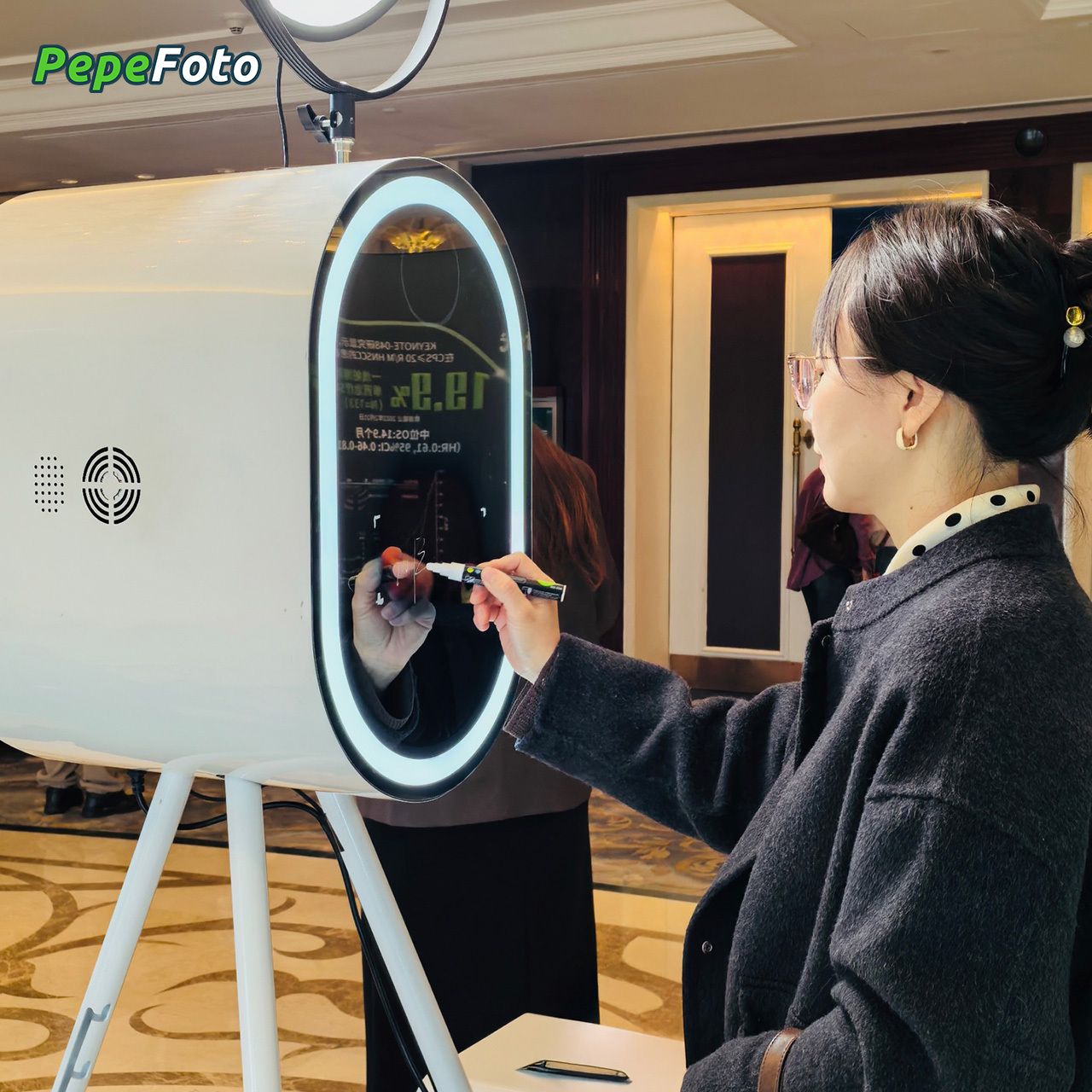 Lens signature photobooth Pepefoto镜头签