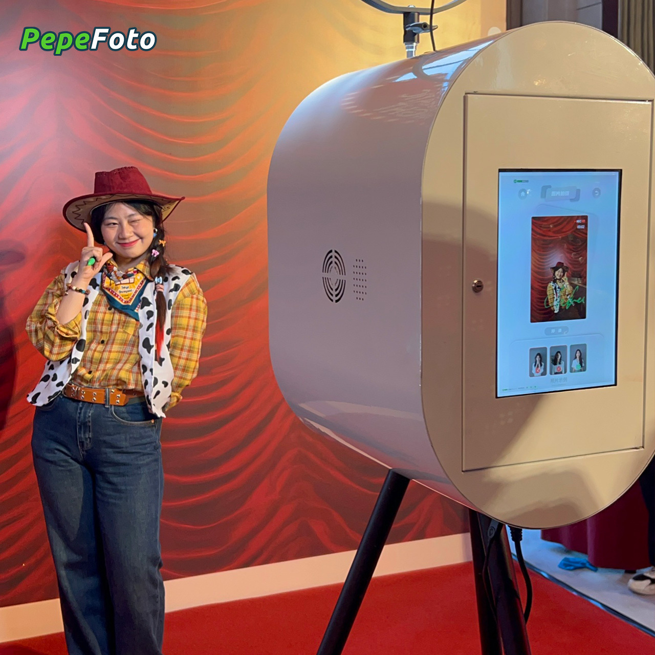 Lens signature photobooth Pepefoto镜头签
