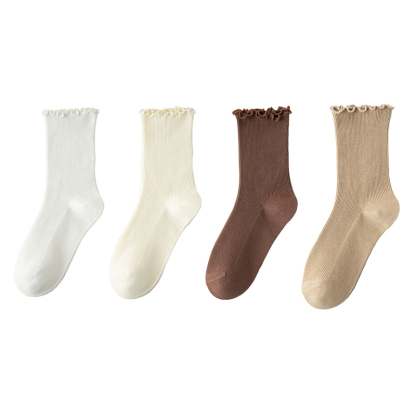 【超シンプルに合わせやすい】かわいいレースソックス - 1011060307 - emiwalk