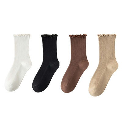 【超シンプルに合わせやすい】かわいいレースソックス - 1011060307 - emiwalk