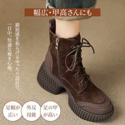 外反母趾や甲高の方も安心な4E幅広設計とつま先のゆとり