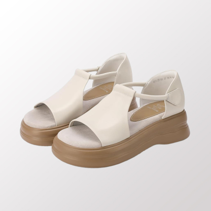 5cmヒールのサンダル｜幅広い足にもぴったり｜自然に脚を長く見せます - 1010253113 - emiwalk