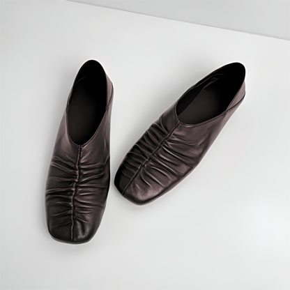 Emiwalk フレンチシックなシャーリングパンプス - 1010721121 - emiwalk