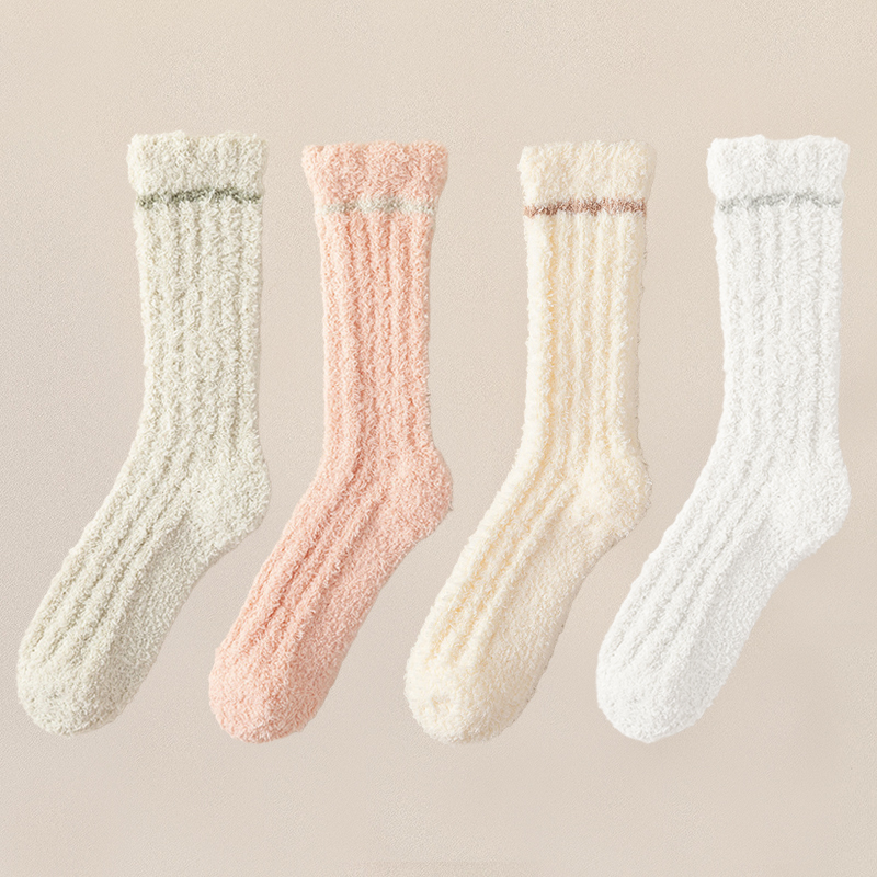 保温フリースソックス