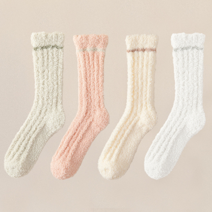 保温フリースソックス