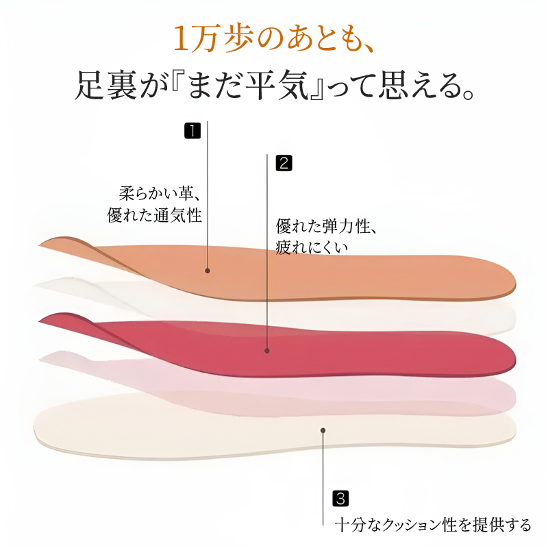クラシックなブラック・フラット・バレエシューズ