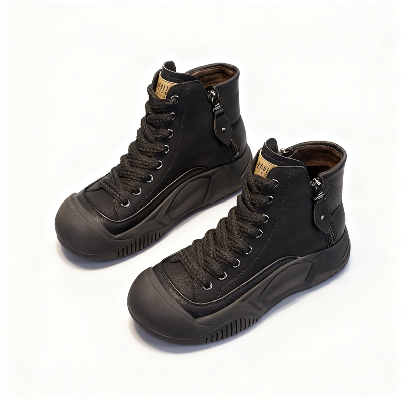 厚底ショートブーツ｜アーチサポート・柔らか快適・定番モデルがリニューアル - 1011031358 - emiwalk