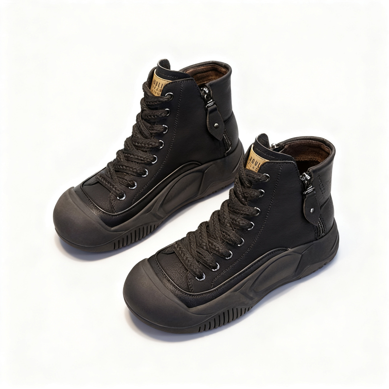 厚底ショートブーツ｜アーチサポート・柔らか快適・定番モデルがリニューアル - 1011031358 - emiwalk