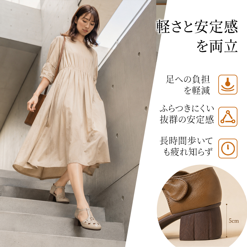 SL-E头层牛皮镂空包头凉鞋