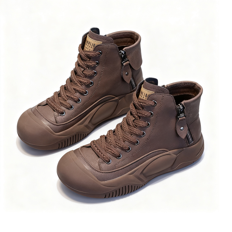 厚底ショートブーツ｜アーチサポート・柔らか快適・定番モデルがリニューアル - 1011031358 - emiwalk