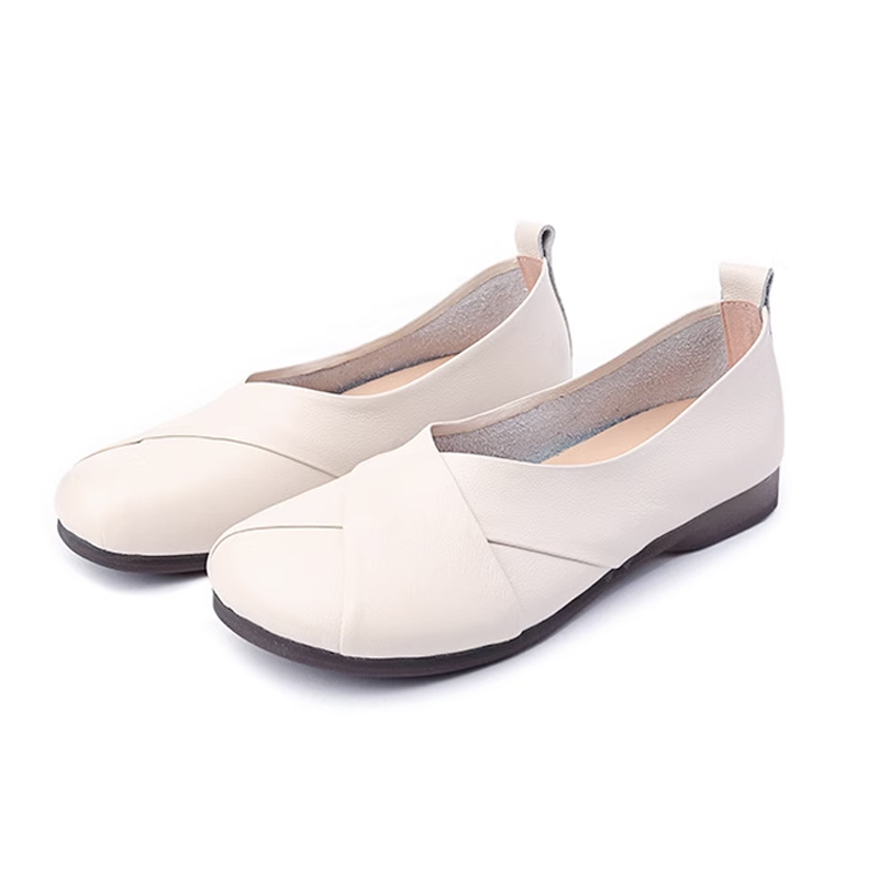 【履き心地をグレードアップ！】プレミアム牛革 ゆたっりラウンドトゥ パンプス - 1010939871 - emiwalk