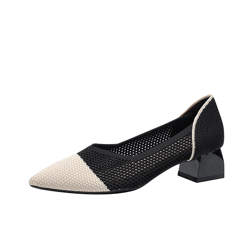 Emiwalkアイスシルクフライニットパンプス - 1010565596 - emiwalk