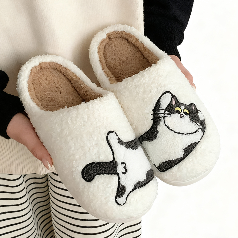 ふわふわ猫スリッパ｜足元に可愛さをプラス - 1010996632 - emiwalk