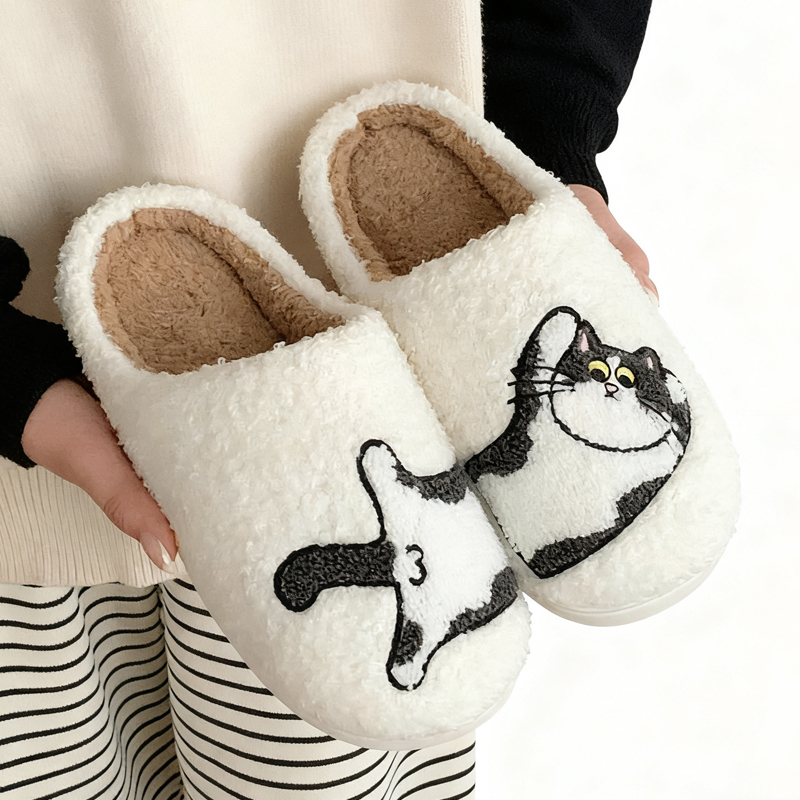 ふわふわ猫スリッパ｜足元に可愛さをプラス - 1010996632 - emiwalk