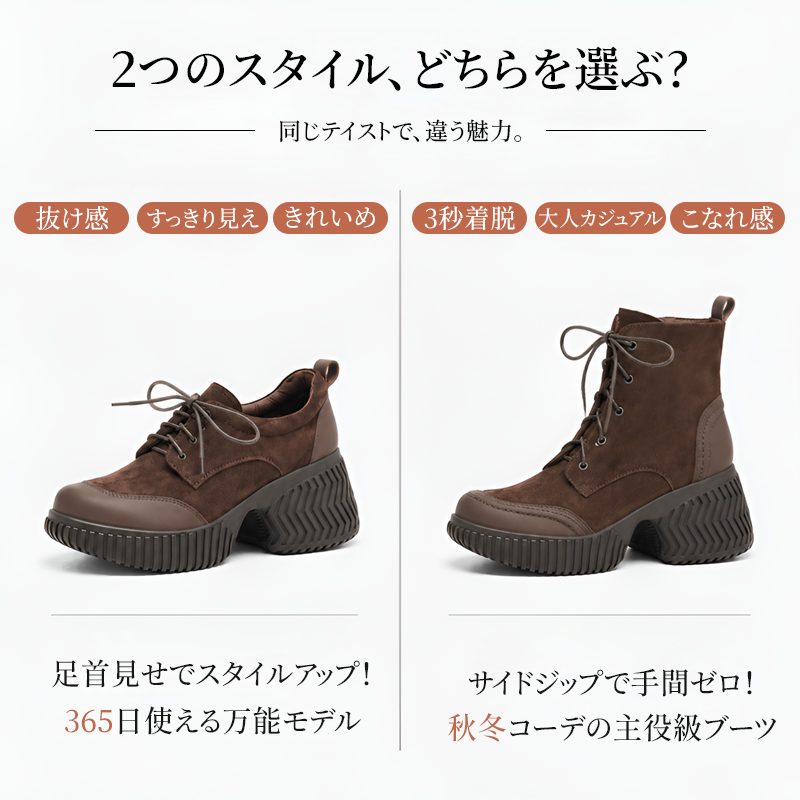 8cm厚底ハイヒールスニーカー レディース 超軽量 スタイルアップ 疲れない コンフォートシューズ