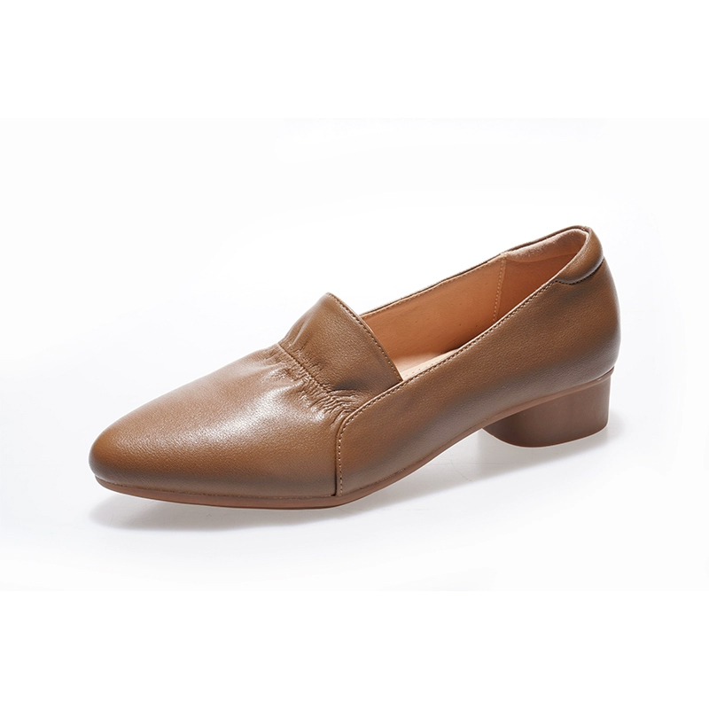 「素材・フィット感をグレードアップ版に刷新」牛革製の浅口・尖頭パンプス| 通勤・お出かけに最適 - 1011160828 - emiwalk