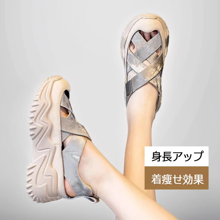 レディースサンダル夏用 - 1009838123 - emiwalk