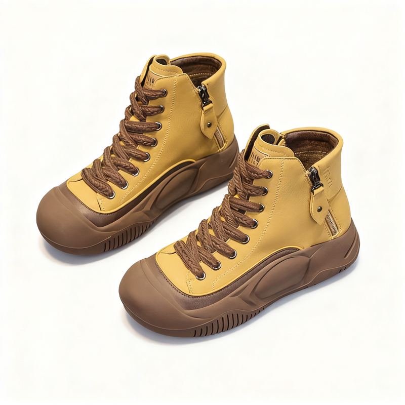 厚底ショートブーツ｜アーチサポート・柔らか快適・定番モデルがリニューアル - 1011031358 - emiwalk