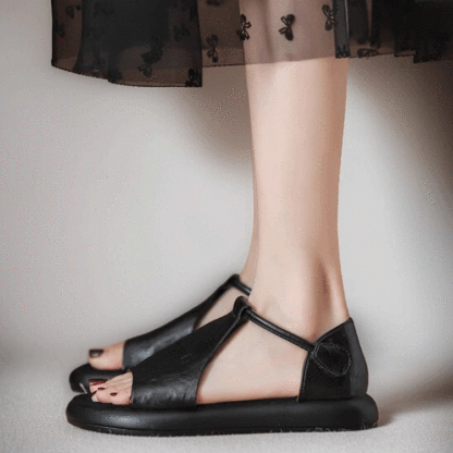 レディースソフトソールレトロサンダル - 1010244571 - emiwalk