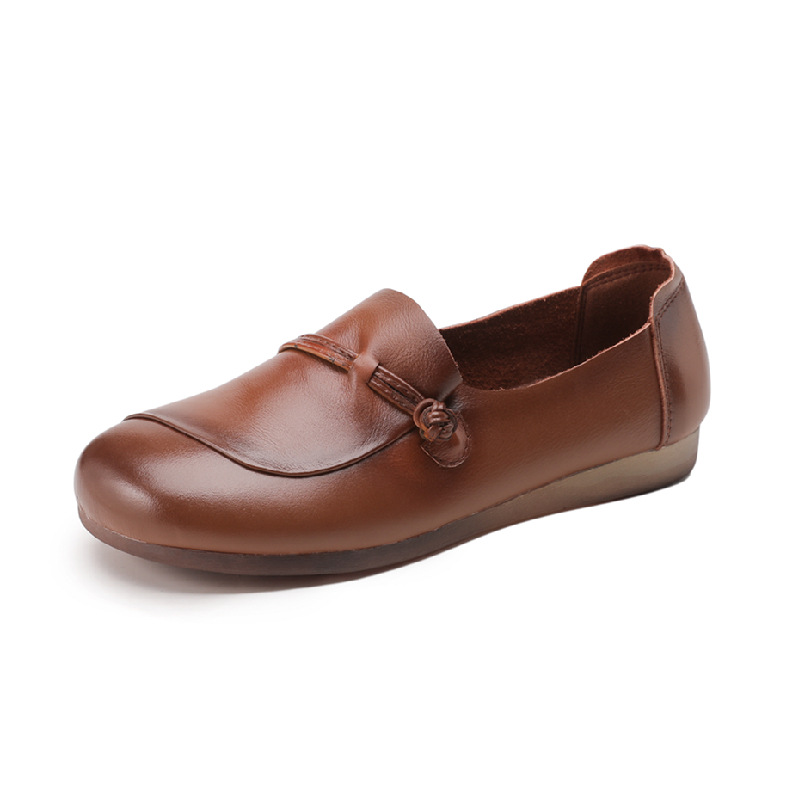 Emiwalk レディース本革スリップオン「極上な履き心地」 - 1010796887 - emiwalk