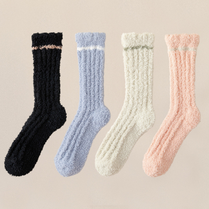 保温フリースソックス