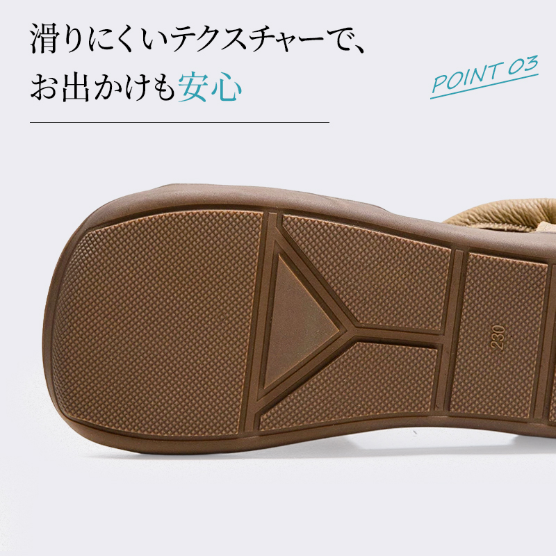 SL-E本革ハンドメイドサンダル