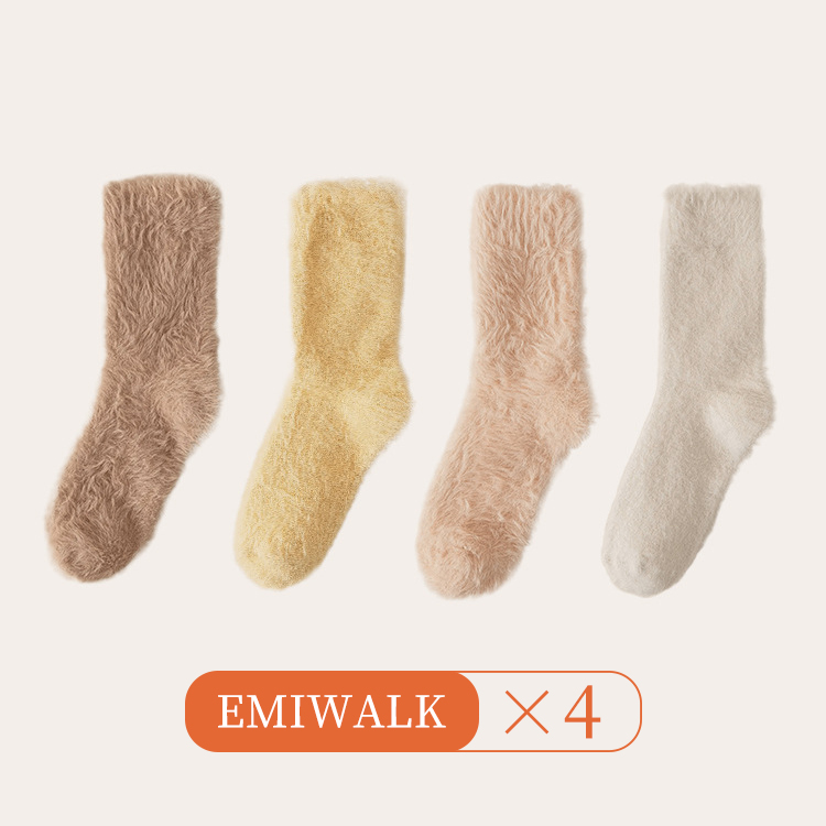 とろけるミンク ルームソックス