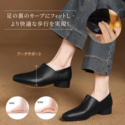 アーチサポート インソール詳細 足裏のカーブにフィットする快適歩行設計