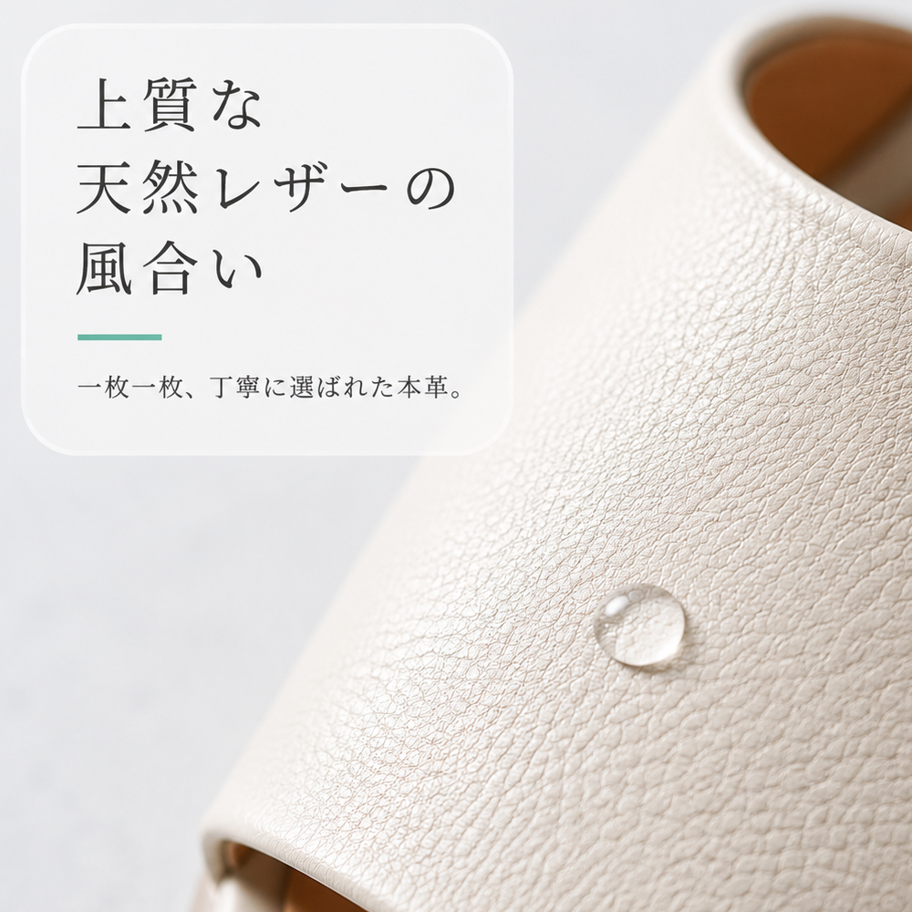【履くだけで美脚効果◎】4E ワイド設計 本革 厚底 サンダル レディース 甲深 アッパー やわらか天然皮革 美足 ミュール 痛くない 締め付けゼロ 楽ちん つっかけ スリッパ ローヒール 250g 軽量 衝撃吸収 疲れない 外反母趾 オフィス 普段履き