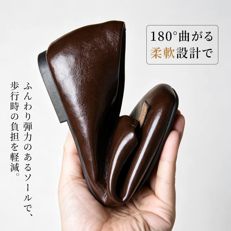 フレンチレトロなスクエアトゥ・メリージェーン。