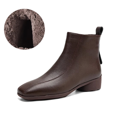 ソフトソールレディースショートブーツ