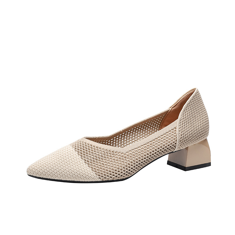 Emiwalkアイスシルクフライニットパンプス - 1010565596 - emiwalk